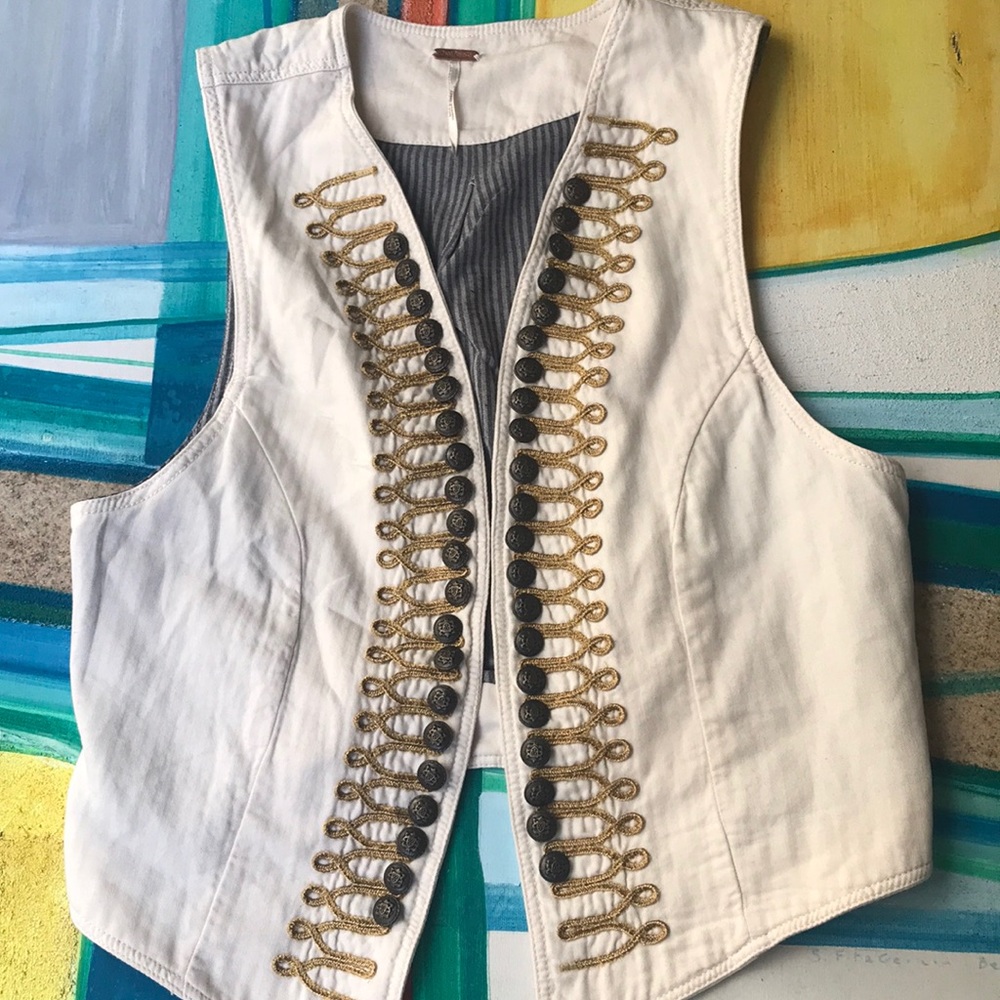 Free People White Vest - Picture 7 of 10